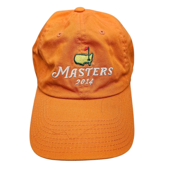 American Needle Other - 2014 MASTERS‎ Golf Cap Orange PGA Augusta National Tournament American Needle